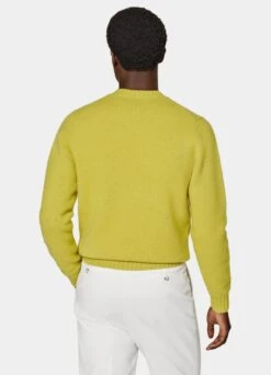 Yellow Crewneck 11 Yellow Crewneck -Suit Supply SW1706 105
