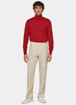 Red Turtleneck 11 Red Turtleneck -Suit Supply SW1714 104