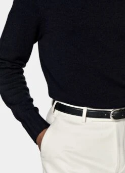 Navy Mock Neck 10 Navy Mock Neck -Suit Supply SW1720 103