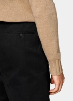 Mid Brown Mock Neck -Suit Supply SW1722 123