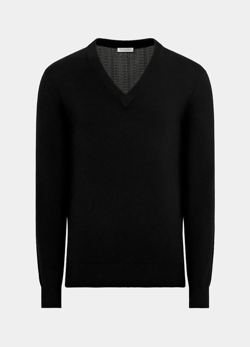 Black V-Neck 7 Black V-Neck - Image 7