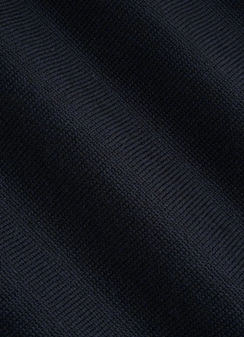 Navy Long Sleeve Polo Cardigan 6 Navy Long Sleeve Polo Cardigan - Image 6