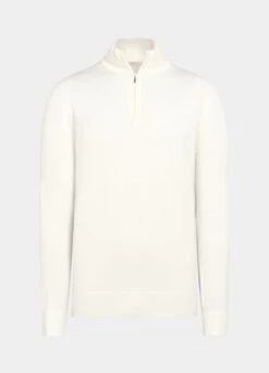 Off-White Half Zip 15 Off-White Half Zip -Suit Supply SW1737 25