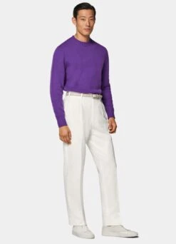 Purple Crewneck -Suit Supply SW1746 104