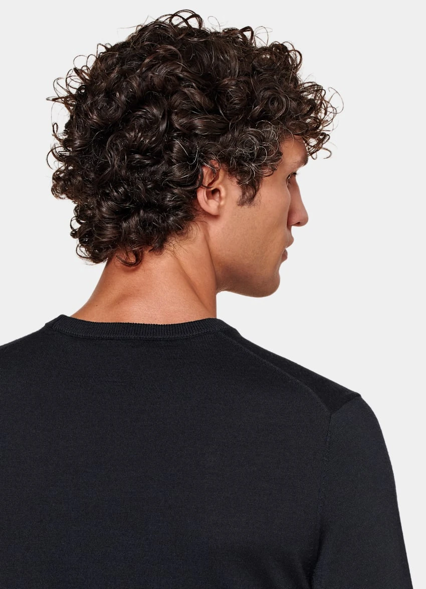 Navy Crewneck 6 Navy Crewneck - Image 6