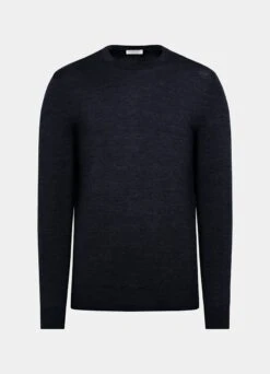 Navy Crewneck 15 Navy Crewneck -Suit Supply SW1756 25
