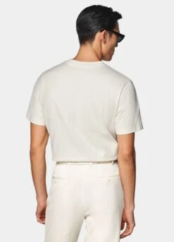 Off-White Crewneck T-shirt 9 Off-White Crewneck T-shirt -Suit Supply SW1823 105