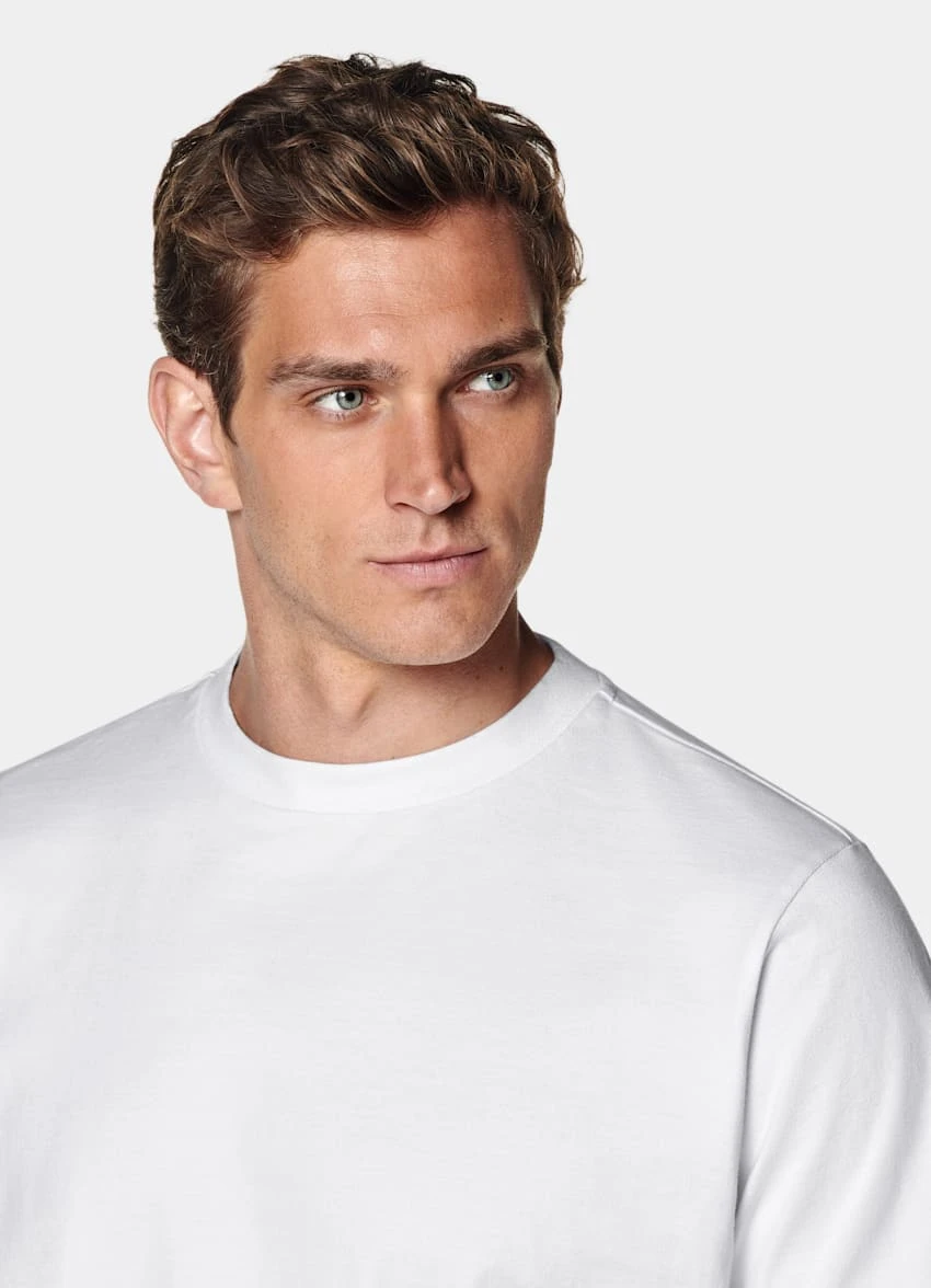 White Crewneck T-shirt 1 White Crewneck T-shirt