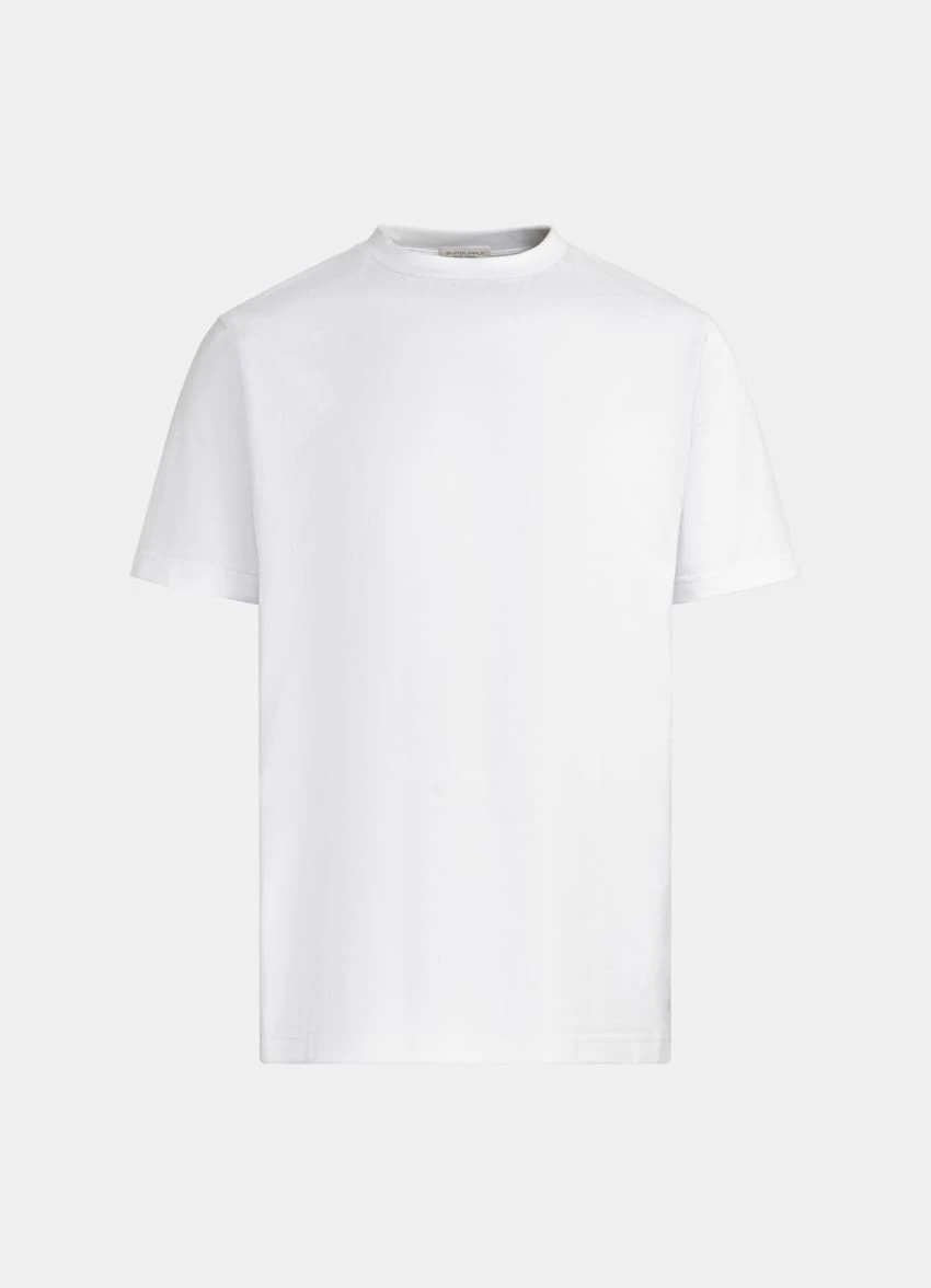 White Crewneck T-shirt 8 White Crewneck T-shirt - Image 8