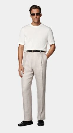 Off-White Short Sleeve Crewneck