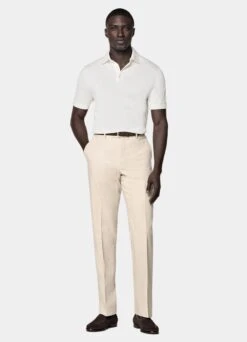 Off-White Polo Shirt -Suit Supply SW1835 104