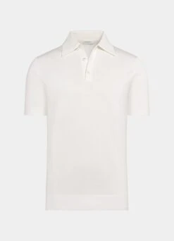 Off-White Polo Shirt -Suit Supply SW1835 25