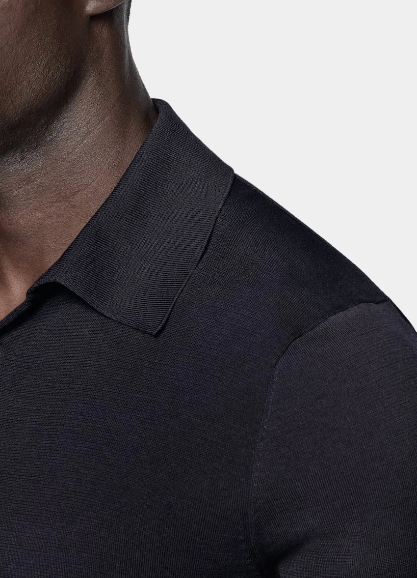 Navy Polo Shirt 3 Navy Polo Shirt - Image 3