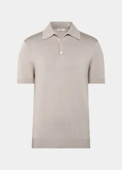 Light Taupe Polo -Suit Supply SW1838 25