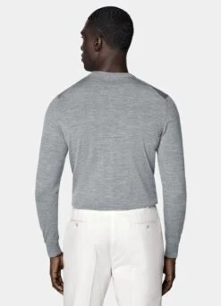Grey Crewneck -Suit Supply SW757 105