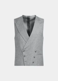 Light Grey Waistcoat 9 Light Grey Waistcoat -Suit Supply W6626 25