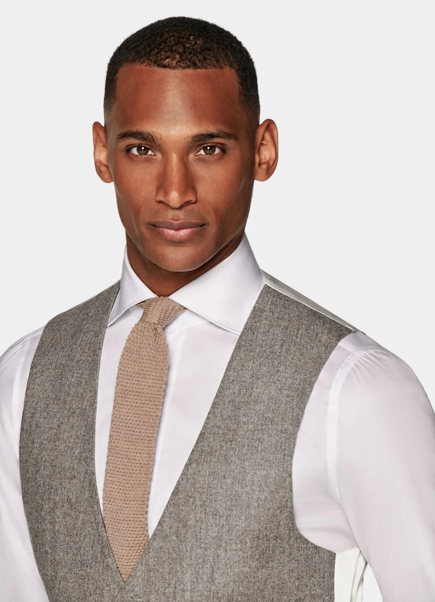 Taupe Waistcoat 1 Taupe Waistcoat
