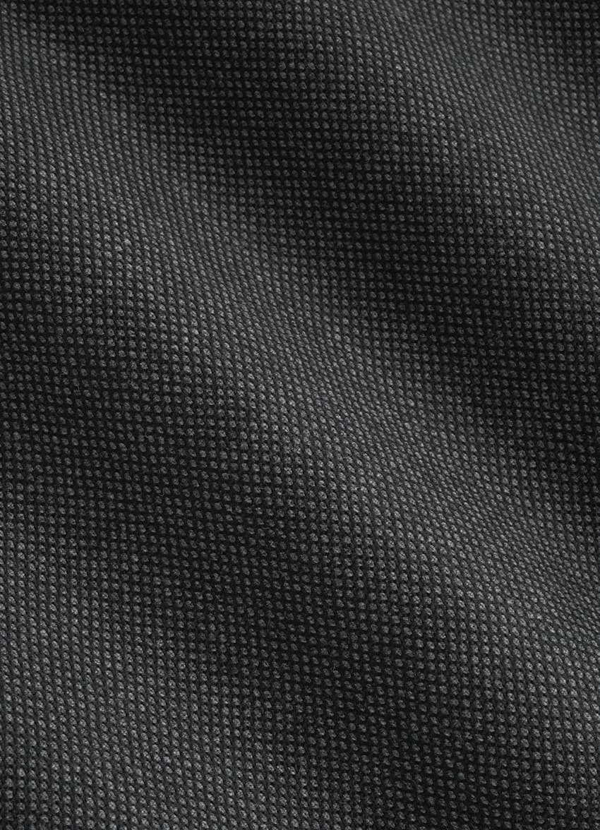 Dark Grey Bird's Eye Waistcoat 4 Dark Grey Bird's Eye Waistcoat - Image 4