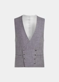 Purple Waistcoat -Suit Supply W7615 25